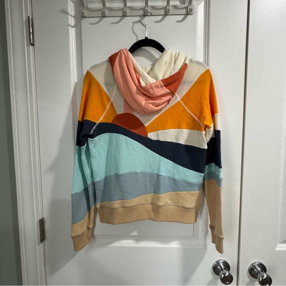 Faherty Soleil Hoodie Sun and Sea XS NWT - Picture 7 of 9
